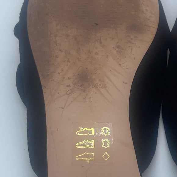 J Crew Pointed Toe Slides In Suede K0566 - Picture 10 of 11